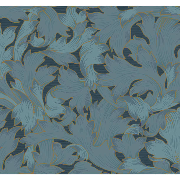 York Wallcoverings Modern Heritage 125Th Anniversary Floral Wallpaper